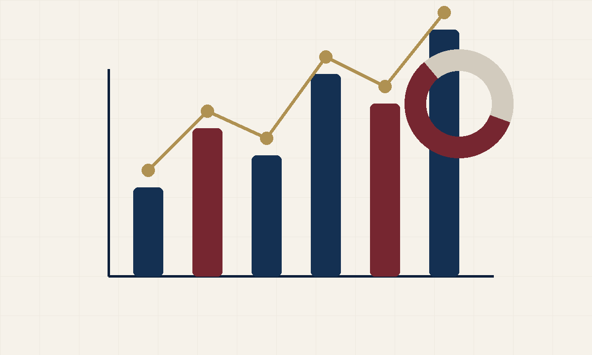 Data visualisation graphic representing analytics and data science learning