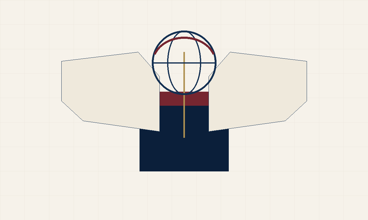 Open book, lecture podium and globe graphic representing university learning