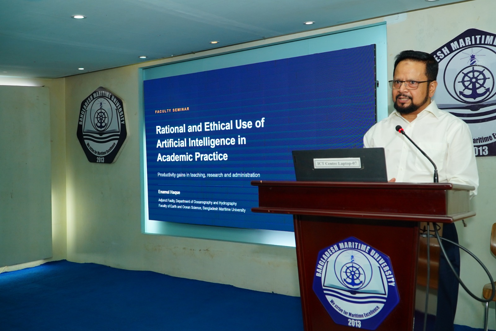 A Visit to Bangladesh Maritime University: Conversations on AI, Maritime Innovation and Academic Practice